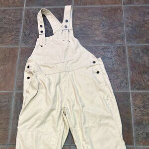 ~~Patagonia Women’s  L Bib Overalls Hemp  Canvas Workwear Outdoor Utility  *****
